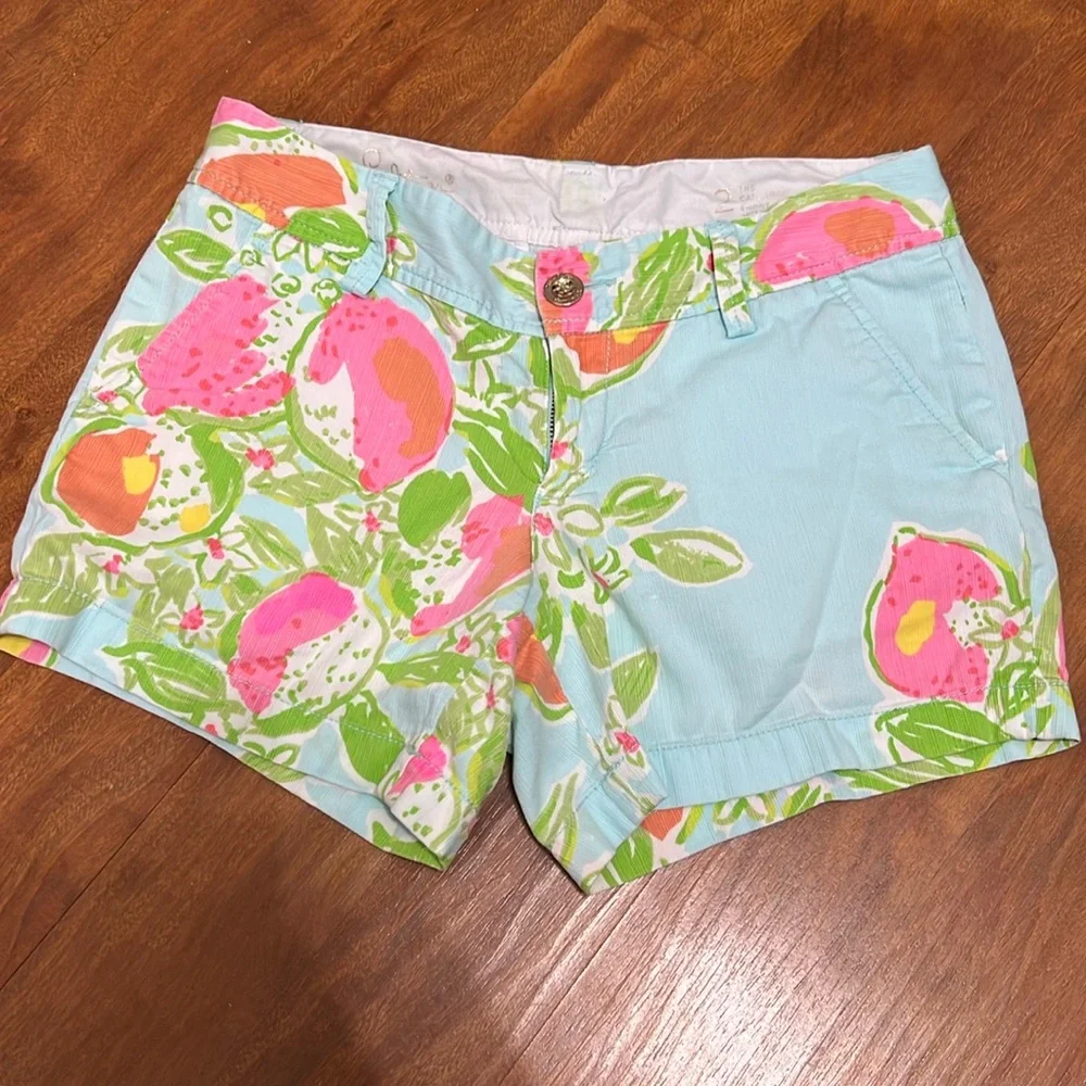 Lilly Pulitzer Shorts size 2 Callahan - Picture 1 of 13
